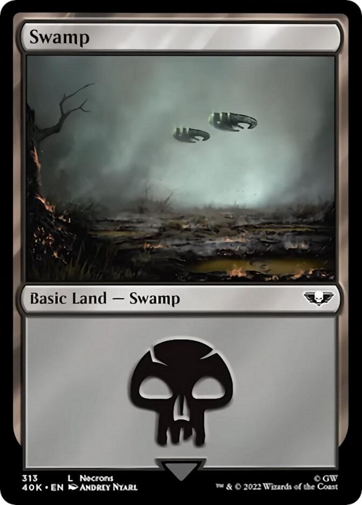 Swamp (313) (Surge Foil)