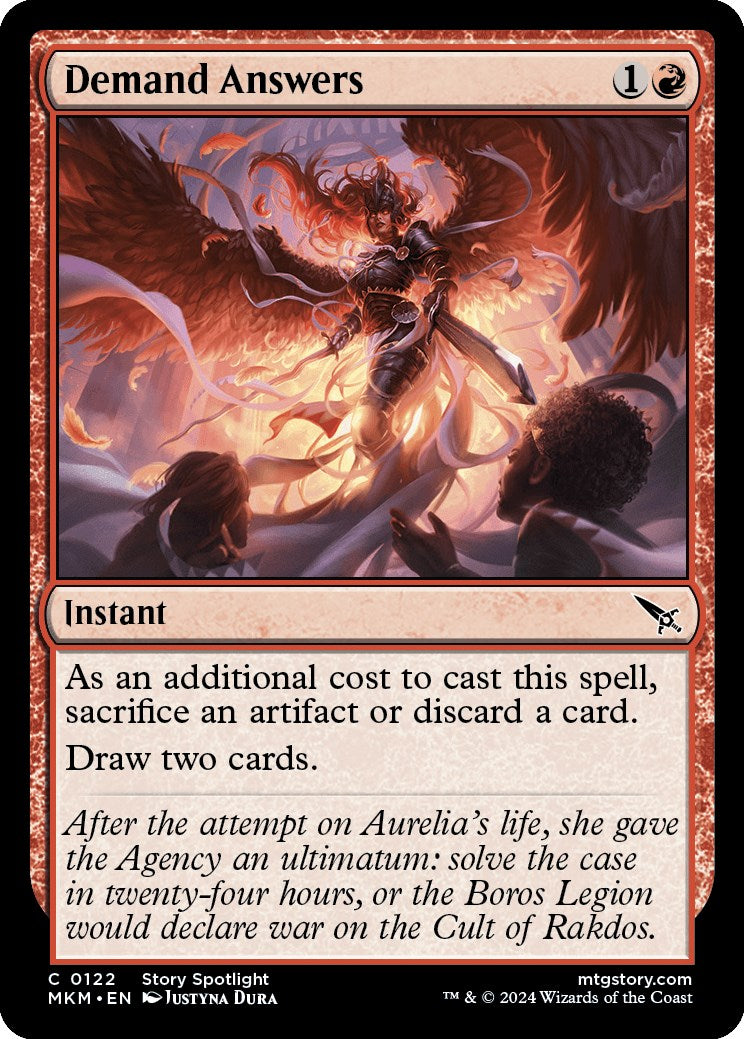 card market mtg Demand Answers [MKM
