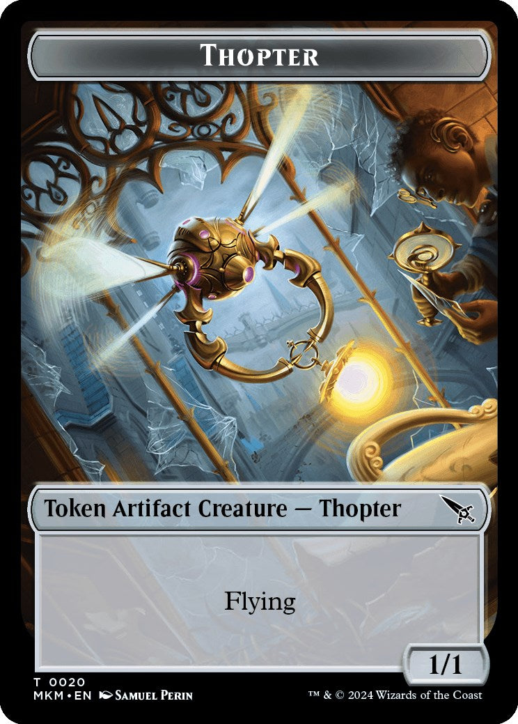 Thopter (0020) // Dog Double-Sided Token