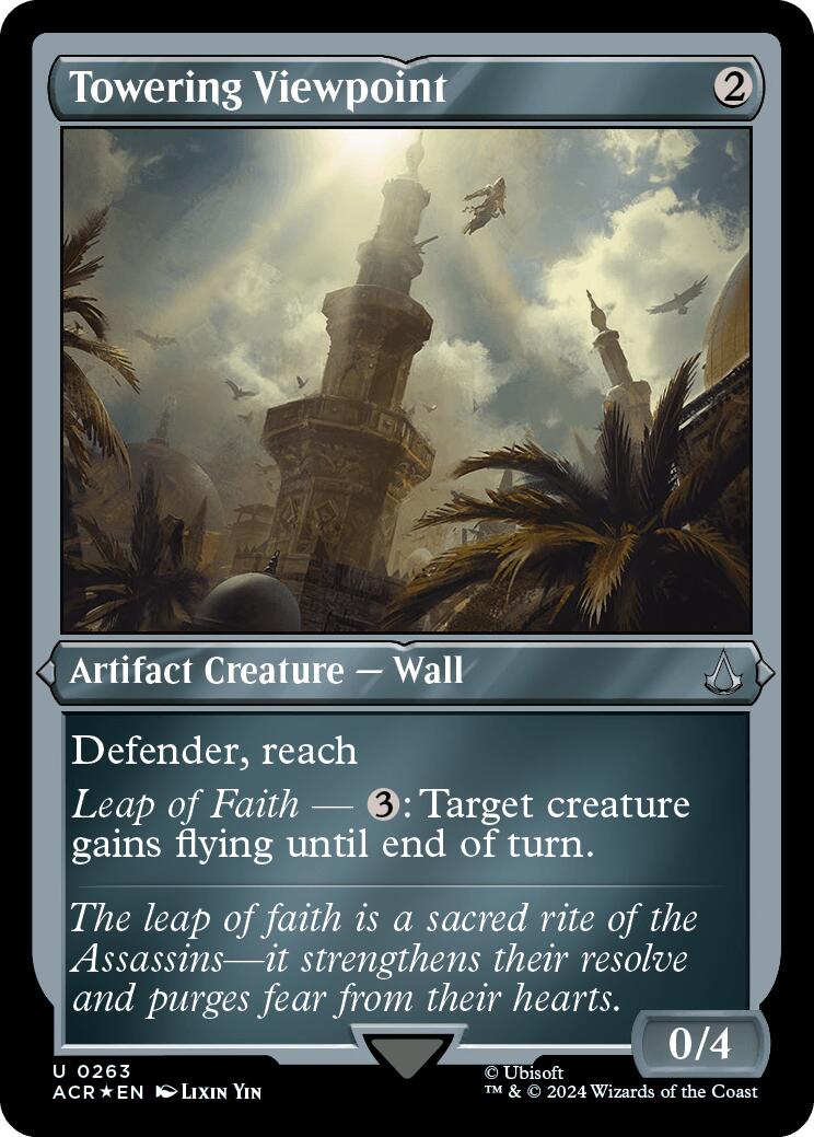 Towering Viewpoint (Foil Etched)