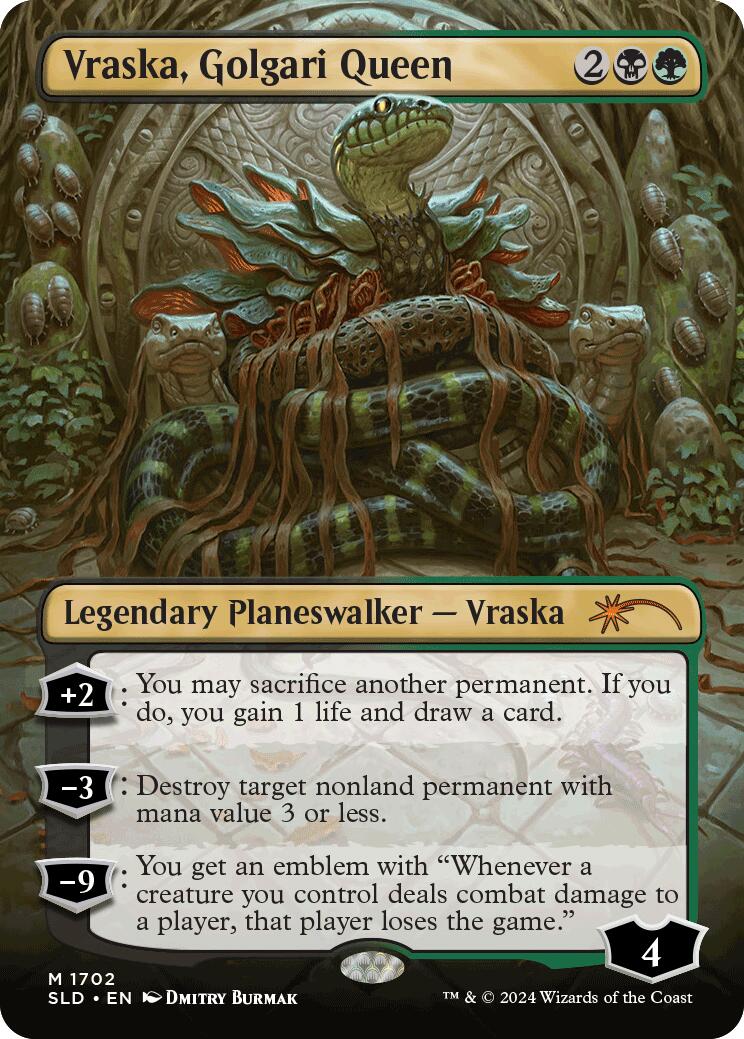 golgari cards mtg Vraska, Golgari Queen (1702) [SLD