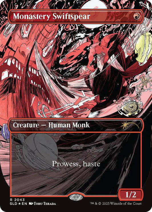 Monastery Swiftspear (2043) (Raised Foil)