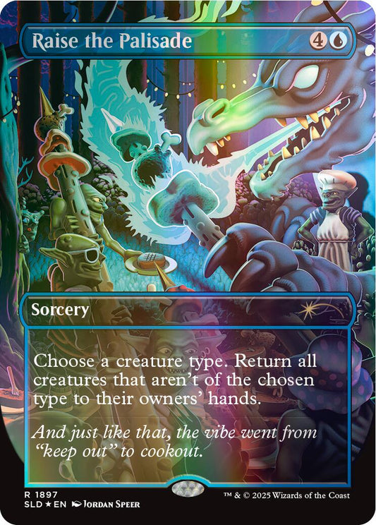 Raise the Palisade (Double Rainbow Foil)