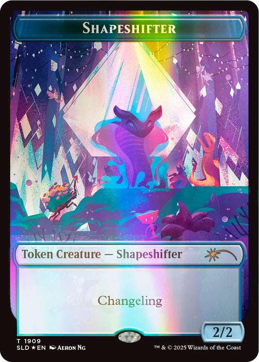 Shapeshifter Token (1909) (Double Rainbow Foil)