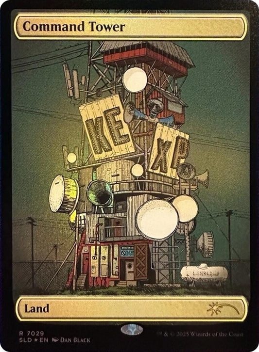 Command Tower (7029) (Rainbow Foil)