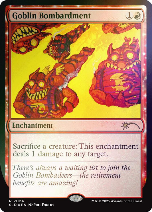 Goblin Bombardment (2024) (Rainbow Foil)