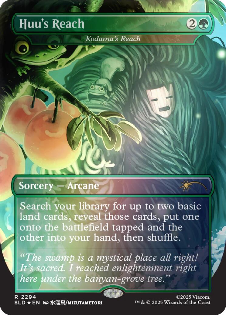 Huu's Reach - Kodama's Reach (Rainbow Foil)