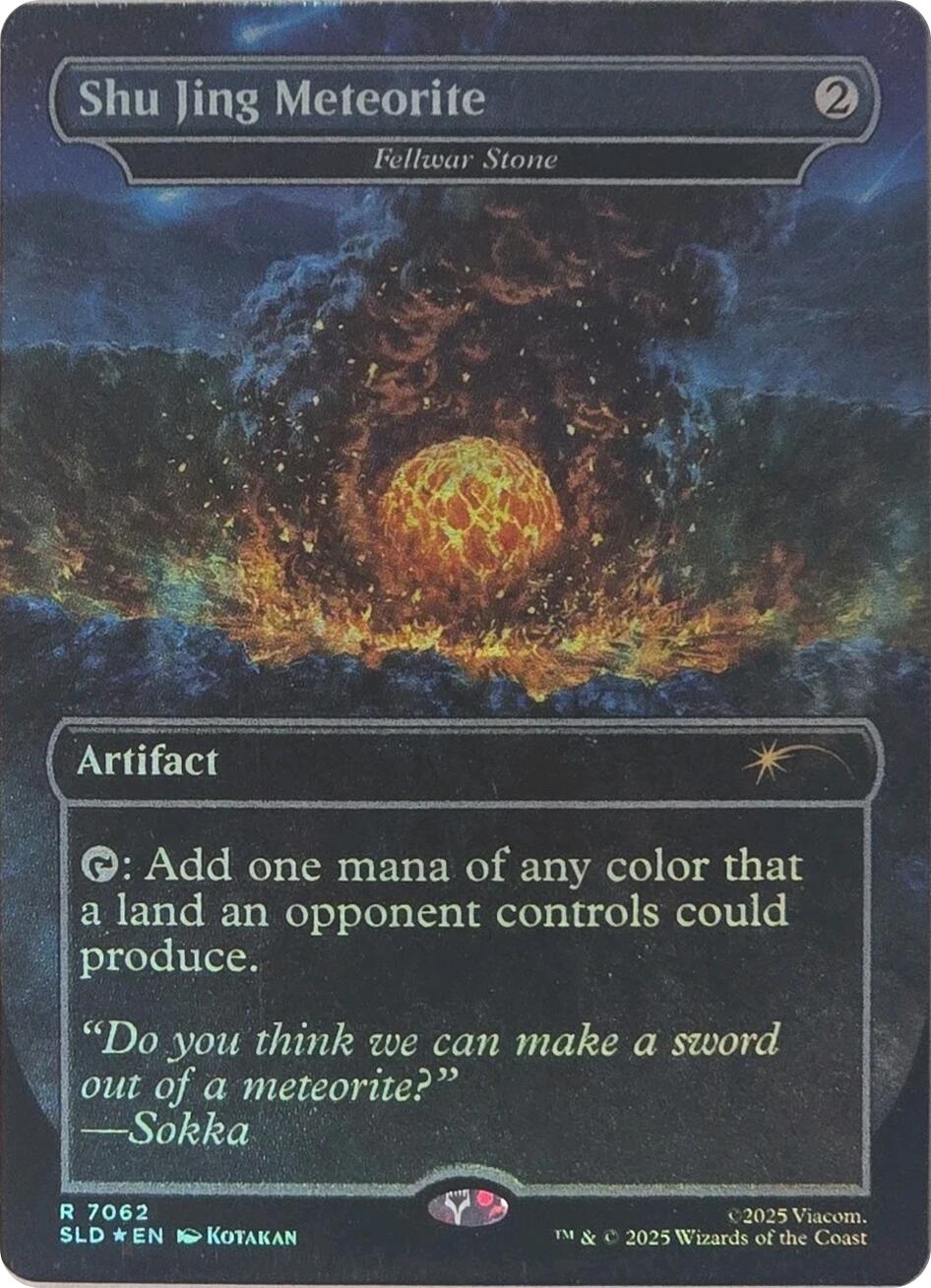 Shu Jing Meteorite - Fellwar Stone (Rainbow Foil)