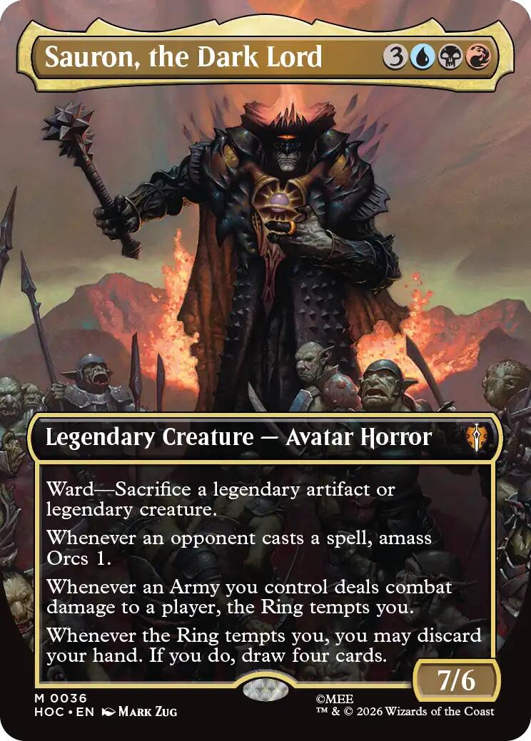 buy mtg cards canada Sauron, the Dark Lord (Borderless) [HOC Top 10 Gate-Based Cards Choose One:FIC Limit Break (Cloud Strife) (R/G/W) Throne