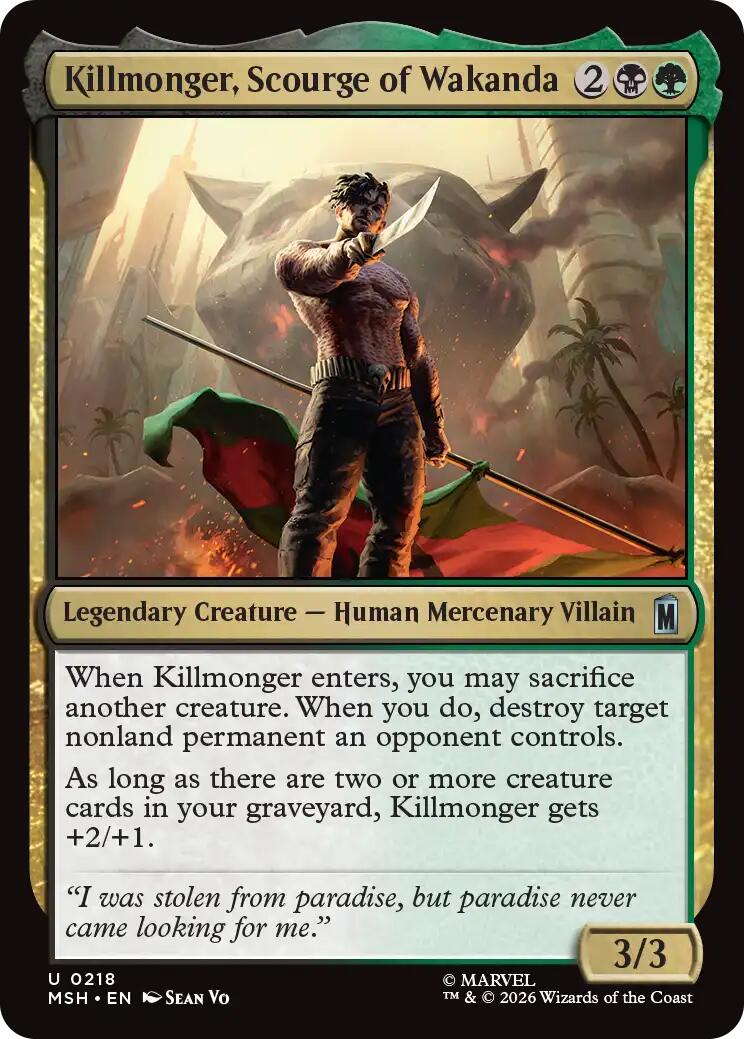 Killmonger, Scourge of Wakanda [MSH