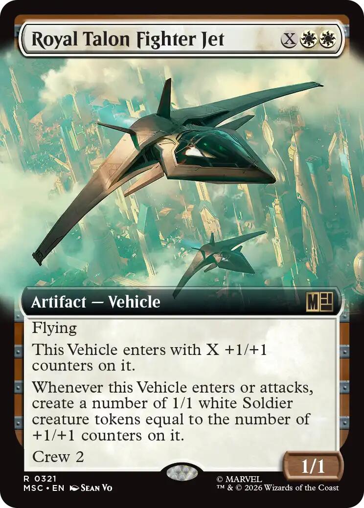 Royal Talon Fighter Jet (Extended Art)