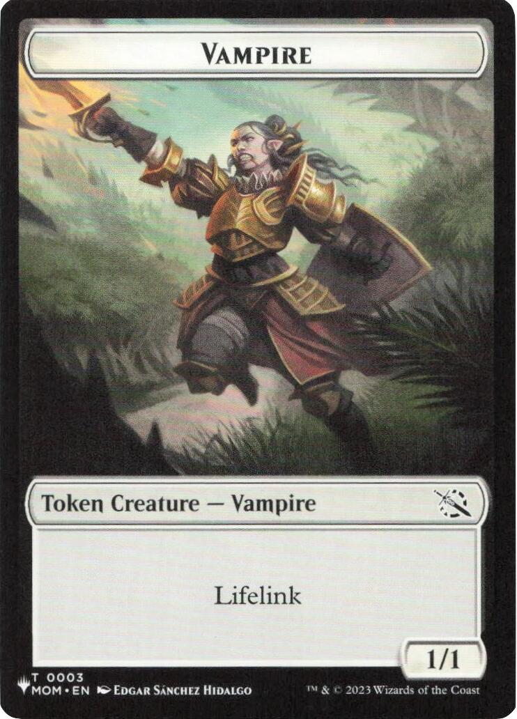 Vampire // Horse Double-Sided Token
