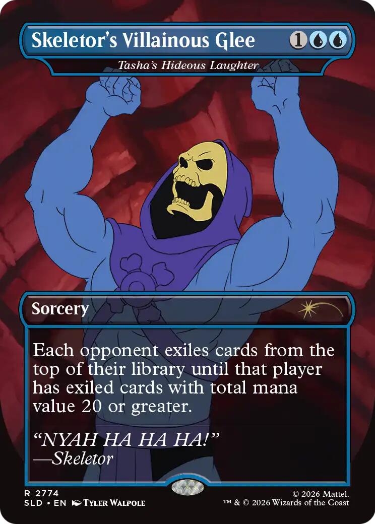 Skeletor's Villainous Glee - Tasha's Hideous Laughter