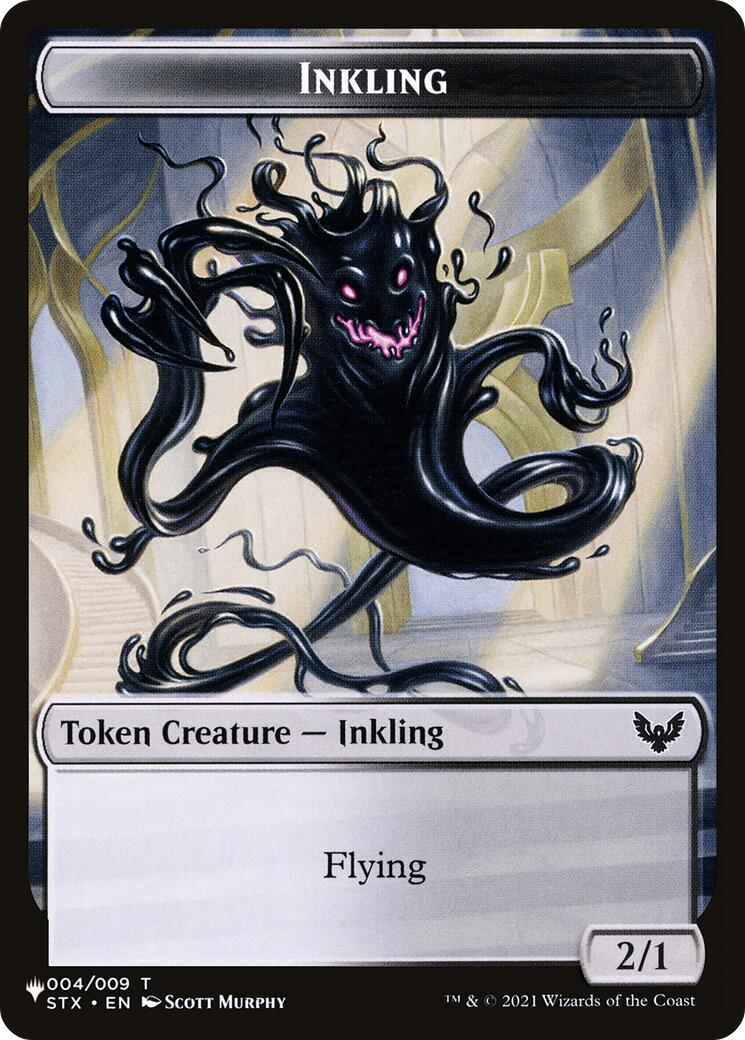 Inkling // Horror Double-Sided Token