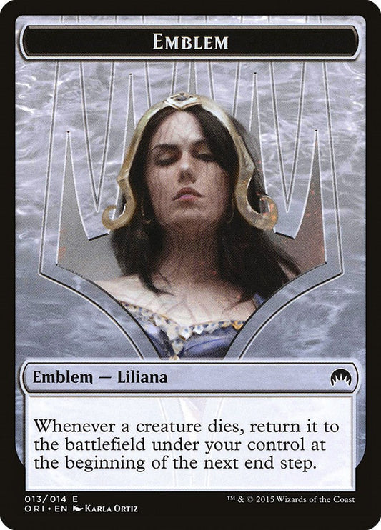 Emblem - Liliana, Defiant Necromancer [ORI - 13]