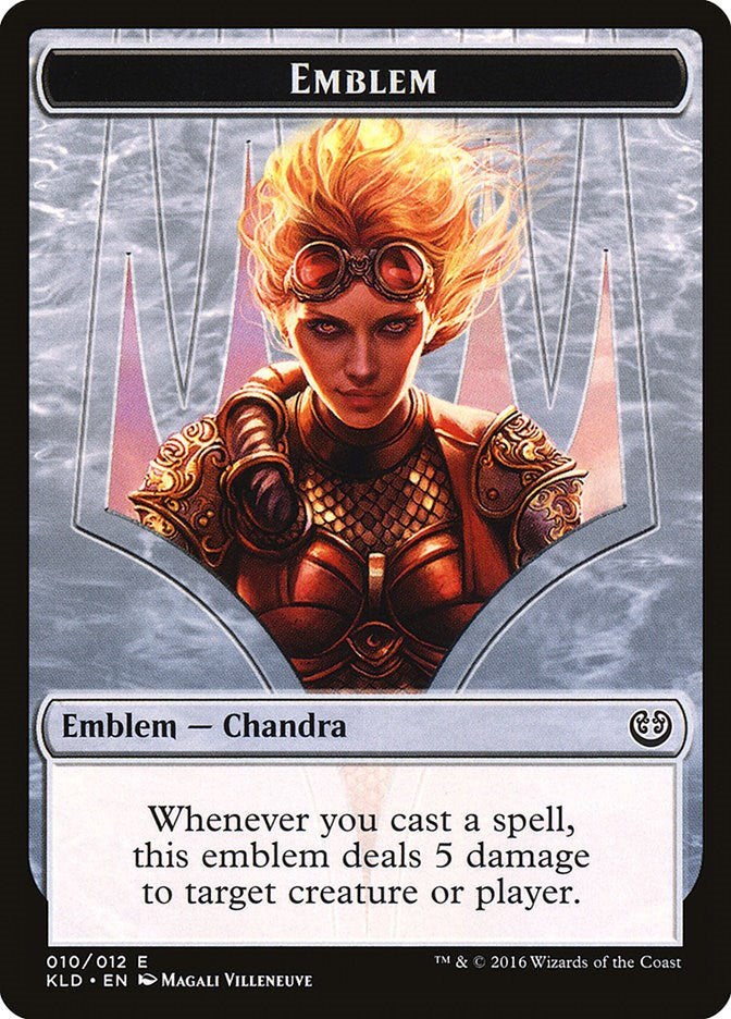 Emblem - Chandra, Torch of Defiance [KLD - 10]