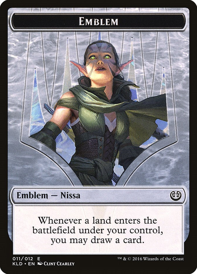 Emblem - Nissa, Vital Force [KLD - 11]