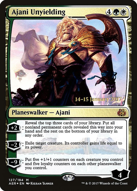 Ajani Unyielding [PRE - 127]