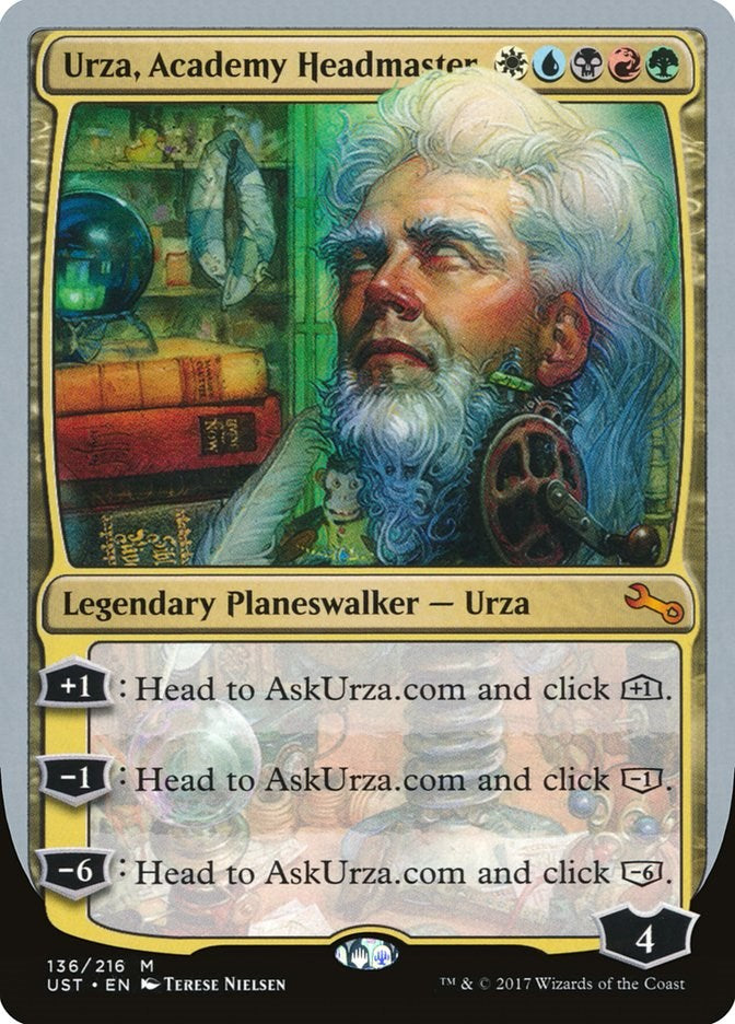 Urza, Academy Headmaster [UST - 136]
