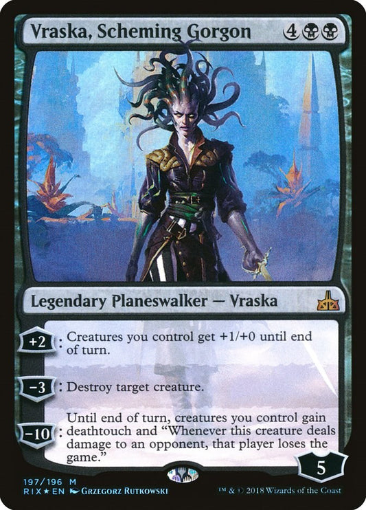 Vraska, Scheming Gorgon [RIX - 197]