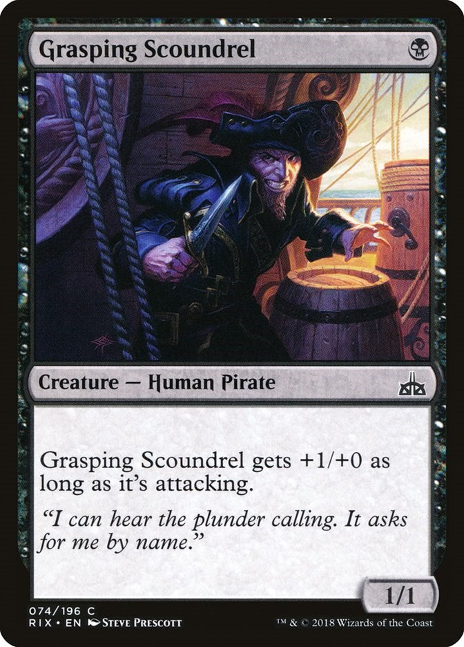Grasping Scoundrel [RIX - 74]