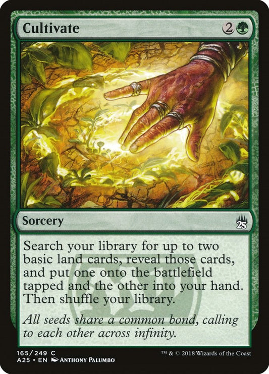 Cultivate [A25 - 165]