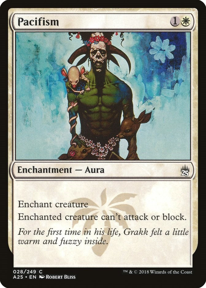 Pacifism [A25 - 28]