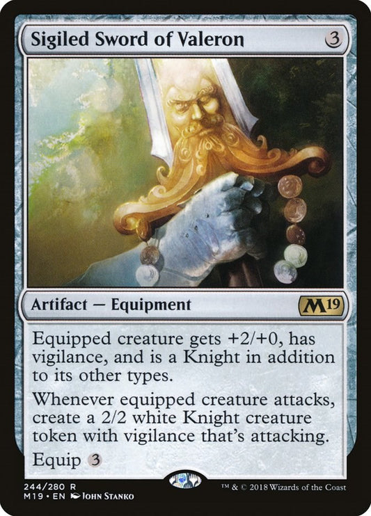 Sigiled Sword of Valeron [M19 - 244]