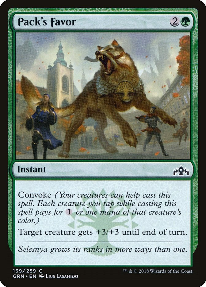 Pack's Favor [GRN - 139]