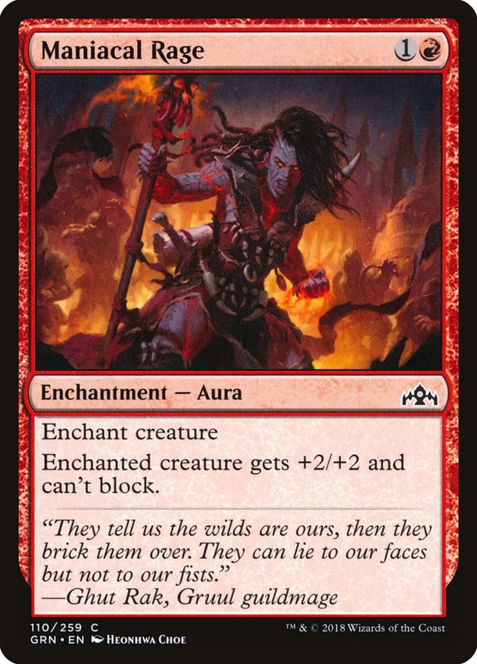 Maniacal Rage [GRN - 110]