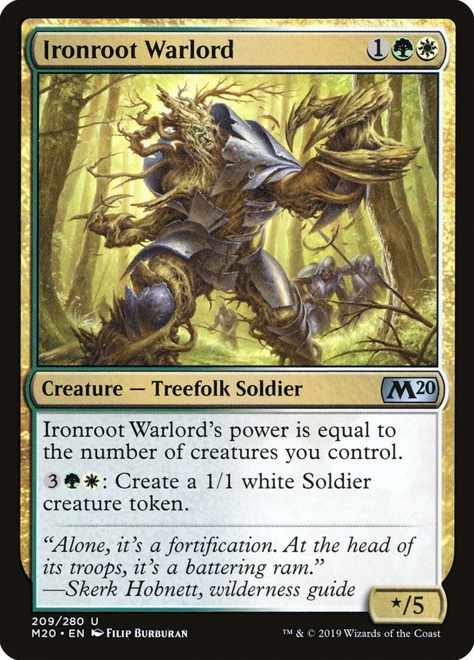 Ironroot Warlord [M20 - 209]