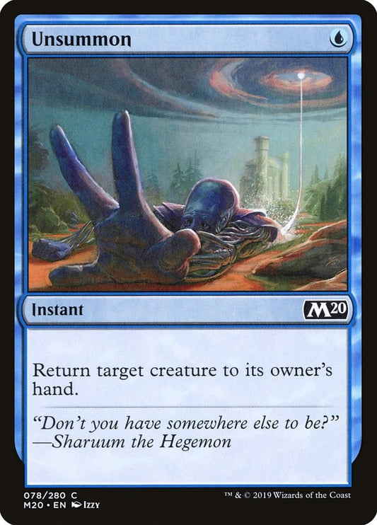 Unsummon [M20 - 78]
