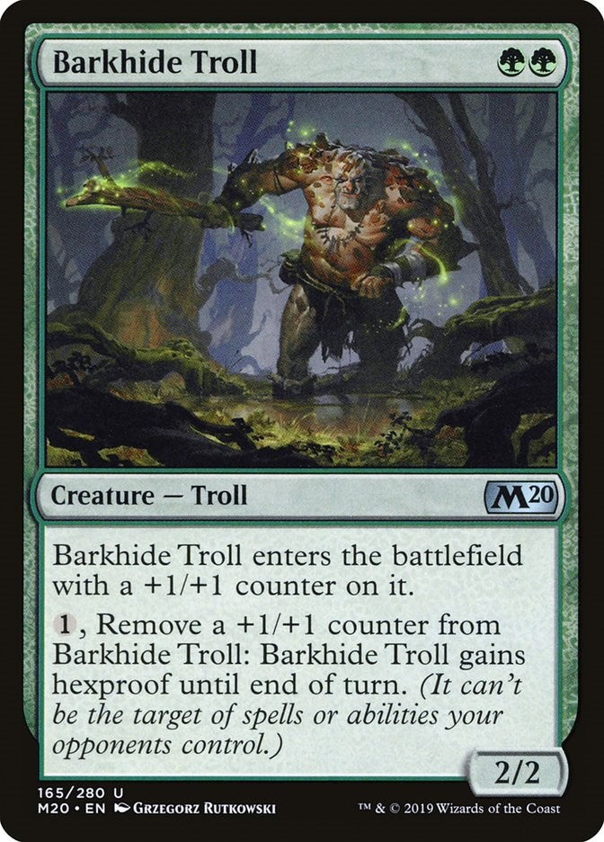 Barkhide Troll [M20 - 165]