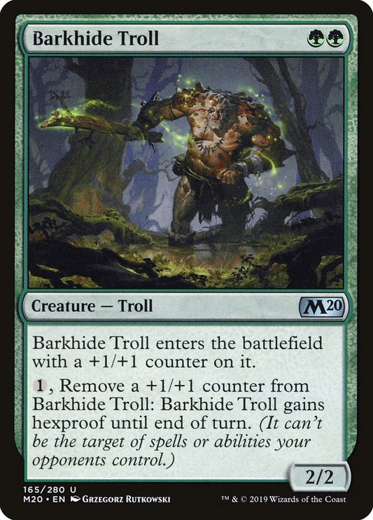 Barkhide Troll [M20 - 165]