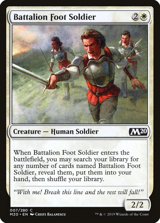Battalion Foot Soldier [M20 - 7]
