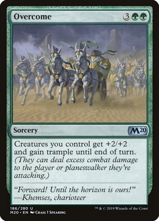 Overcome [M20 - 186]
