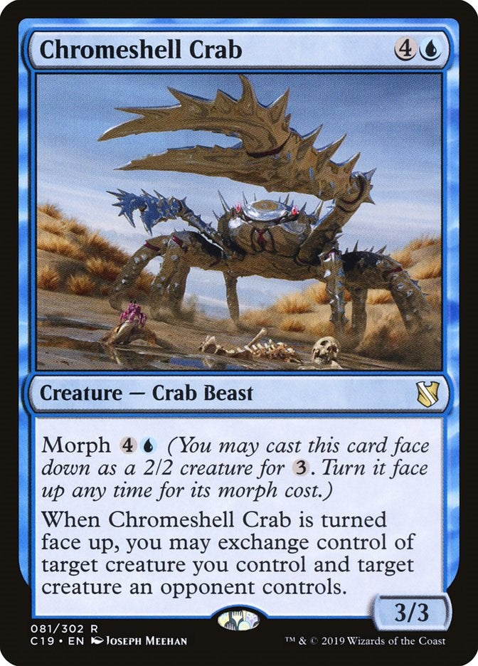 Chromeshell Crab [C19 - 81]
