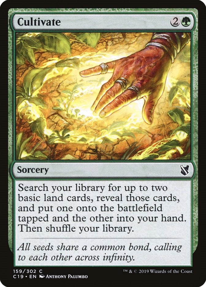 Cultivate [C19 - 159]
