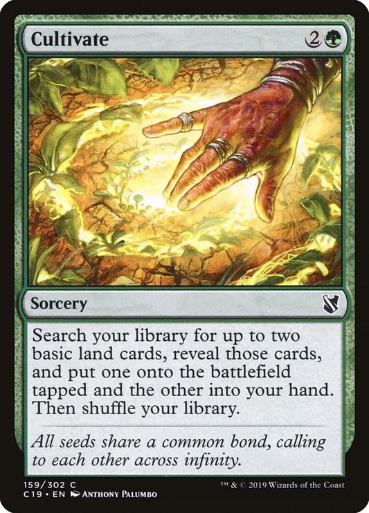 Cultivate [C19 - 159]