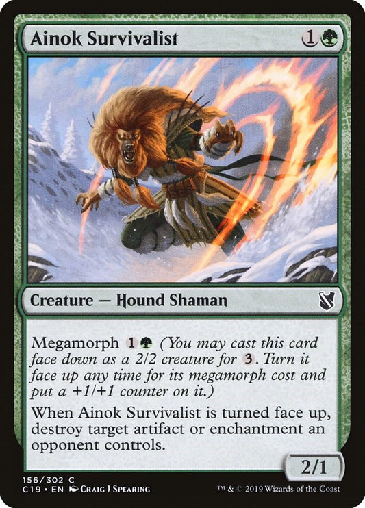 Ainok Survivalist [C19 - 156]