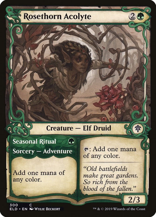 Rosethorn Acolyte (Showcase) [ELD - 300]