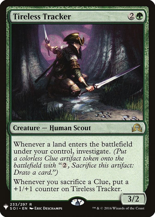 Tireless Tracker [LIST - 233]