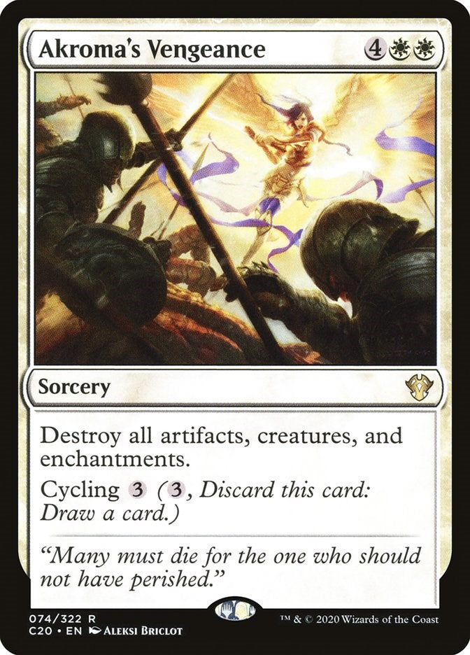 Akroma's Vengeance [C20 - 74]