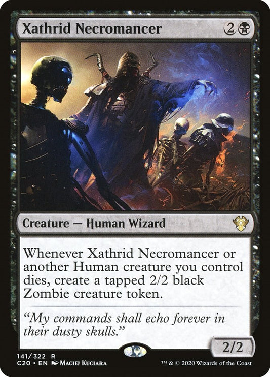 Xathrid Necromancer [C20 - 141]
