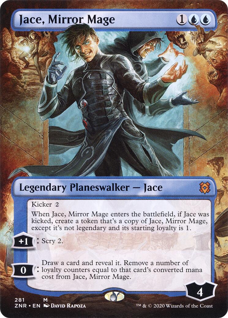 Jace, Mirror Mage (Borderless) [ZNR - 281]