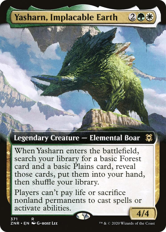 Yasharn, Implacable Earth (Extended Art) [ZNR - 371]
