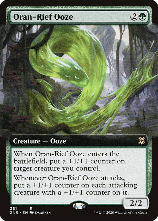 Oran-Rief Ooze (Extended Art) [ZNR - 361]