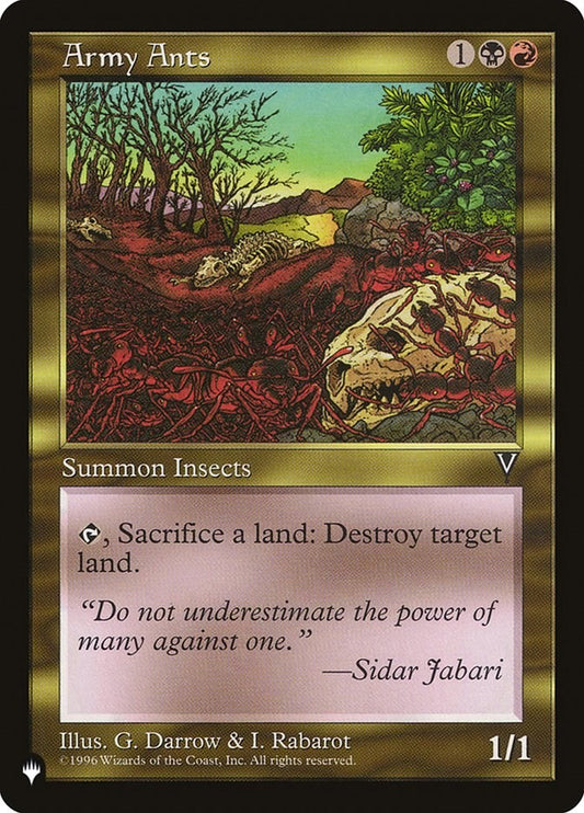Army Ants [LIST - N/A]