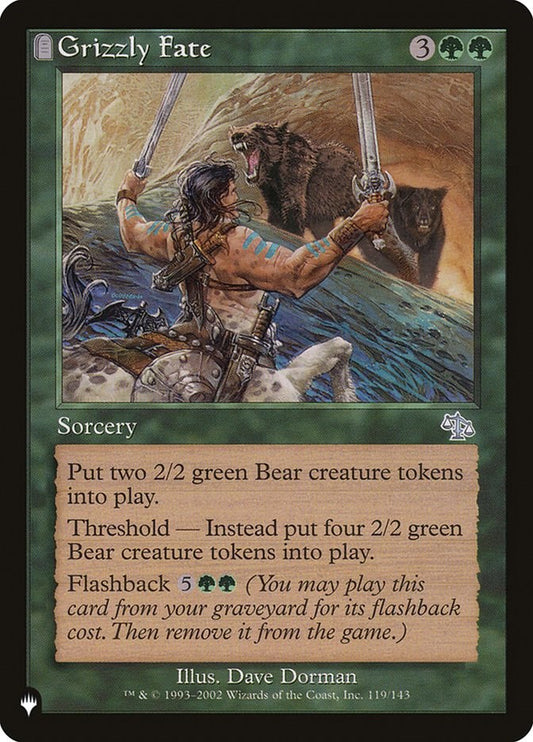 Grizzly Fate [LIST - 119/143]