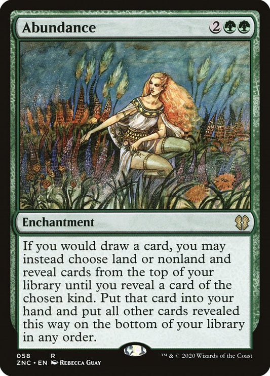 Abundance [ZNC - 58]